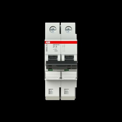ABB Stotz S&J Leitungsschutzschalter V DC,2polig,Icu=50kA S402M-UCZ1.6