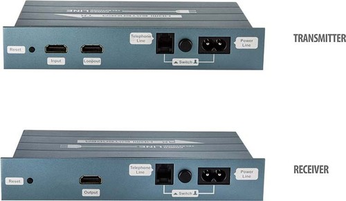 E+P Elektrik HDMI-Sende- u.Empfg.gerät UHD-Transmitter-Set HDT300
