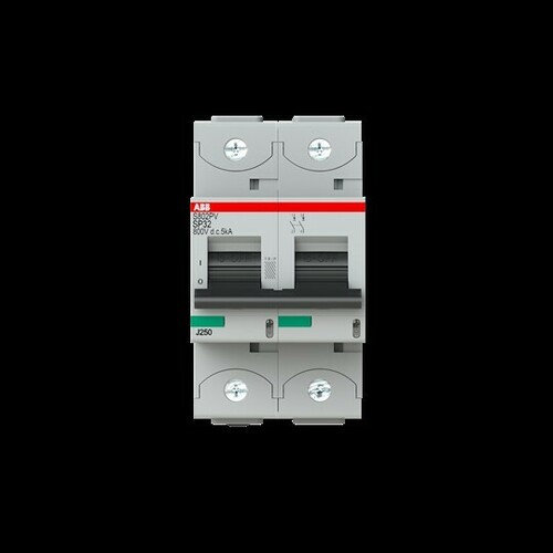 ABB Stotz S&J Strangsicherung 00V DC, 32A, 2-polig S802PV-SP32