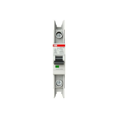 ABB Stotz S&J Sicherungsautomat 10kA, 8A, 1P, RTT SU201MR-K8