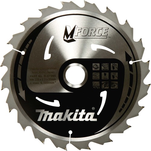 Makita Sägeblatt M-Force 190x30x24Z B-32041