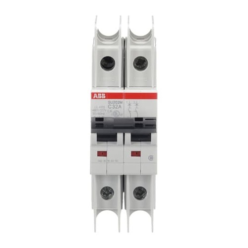 ABB Stotz S&J Sicherungsautomat Char., 10kA, 32A, 2P SU202M-C32