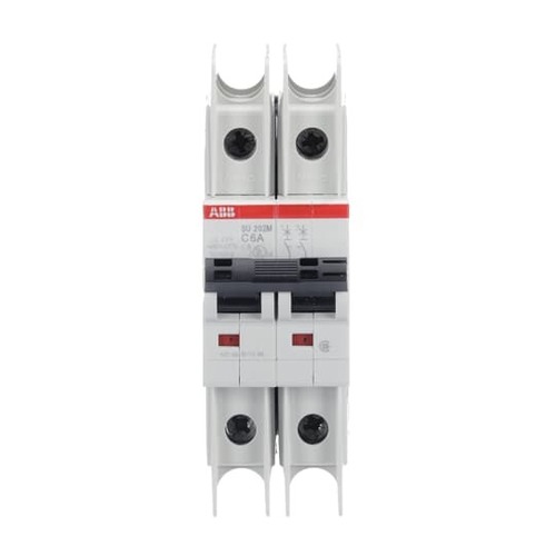 ABB Stotz S&J Sicherungsautomat -Char., 10kA, 6A, 2P SU202M-C6