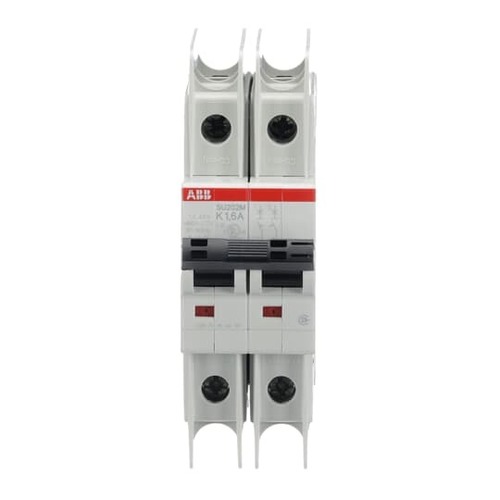 ABB Stotz S&J Sicherungsautomat har., 10kA, 1,6A, 2P SU202M-K1,6