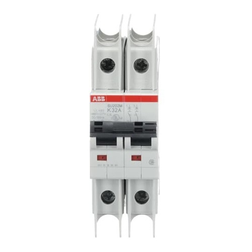 ABB Stotz S&J Sicherungsautomat Char., 10kA, 32A, 2P SU202M-K32