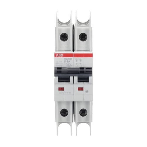 ABB Stotz S&J Sicherungsautomat -Char., 10kA, 4A, 2P SU202M-K4