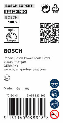 Bosch Power Tools PRO Wood HSS Installationsbohrer 2608597165 Bosch Power Tools PRO Wood HSS Installationsbohrer 2608597165