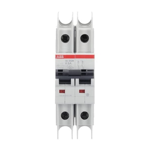 ABB Stotz S&J Sicherungsautomat -Char., 10kA, 6A, 2P SU202M-K6