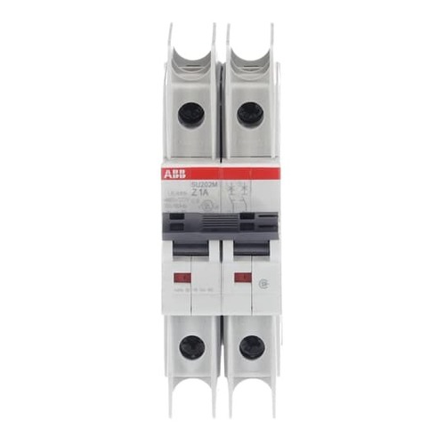 ABB Stotz S&J Sicherungsautomat -Char., 10kA, 1A, 2P SU202M-Z1