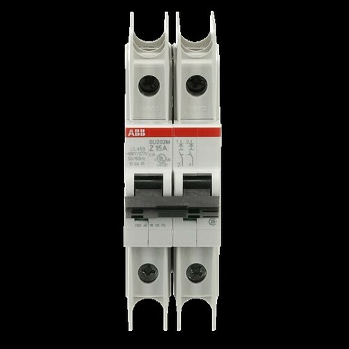 ABB Stotz S&J Sicherungsautomat 10kA, 15A, 2P SU202M-Z15 ABB Stotz S&J Sicherungsautomat 10kA, 15A, 2P SU202M-Z15