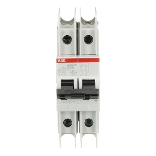 ABB Stotz S&J Sicherungsautomat -Char., 10kA, 3A, 2P SU202M-Z3
