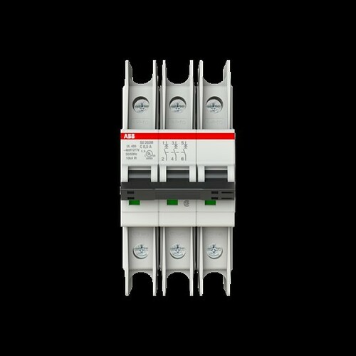 ABB Stotz S&J Sicherungsautomat 10kA, 0,5A, 3P SU203M-C0,5 ABB Stotz S&J Sicherungsautomat 10kA, 0,5A, 3P SU203M-C0,5