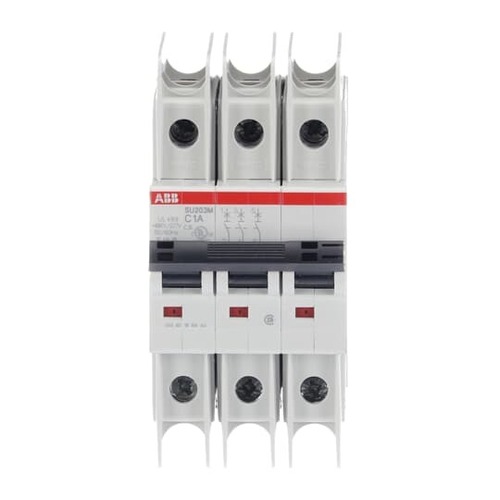 ABB Stotz S&J Sicherungsautomat -Char., 10kA, 1A, 3P SU203M-C1