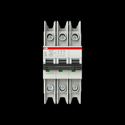 ABB Stotz S&J Sicherungsautomat 10kA, 4A, 3P, RTT SU203MR-K4