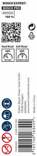 Bosch Power Tools PRO Wood Holzschlangenbohrer 2608597640 Bosch Power Tools PRO Wood Holzschlangenbohrer 2608597640