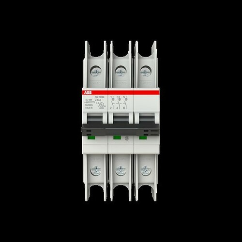 ABB Stotz S&J Sicherungsautomat -Char., 10kA, 6A, 3P SU203M-Z6