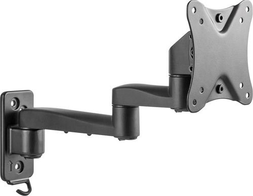 E+P Elektrik Wandhalterung,neig/schwenk schwarz WHS 223 E+P Elektrik Wandhalterung,neig/schwenk schwarz WHS 223