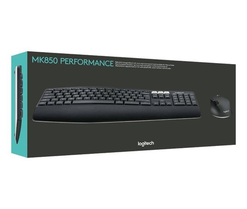 Logitech Tastatur/Maus set USB,wireless,1000dpi LOGITECH MK850 sw