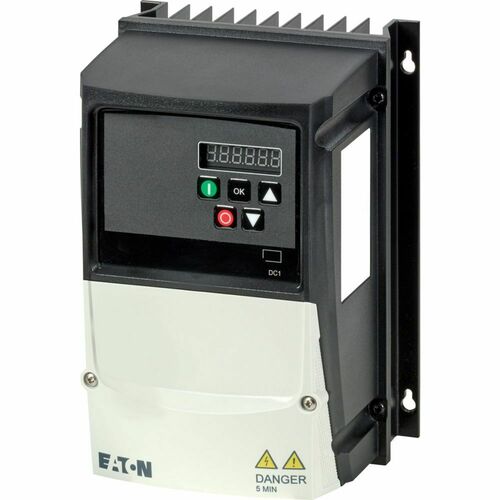 Eaton Frequenzumrichter 3phasig 230V 4.3A 0.75kW AC DC1-324D3FN-A66OE1