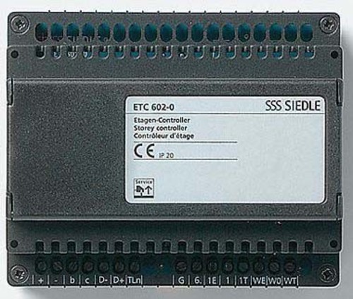 Siedle&Söhne Etagen-Controller im Schalttafelgeh. ETC 602-0