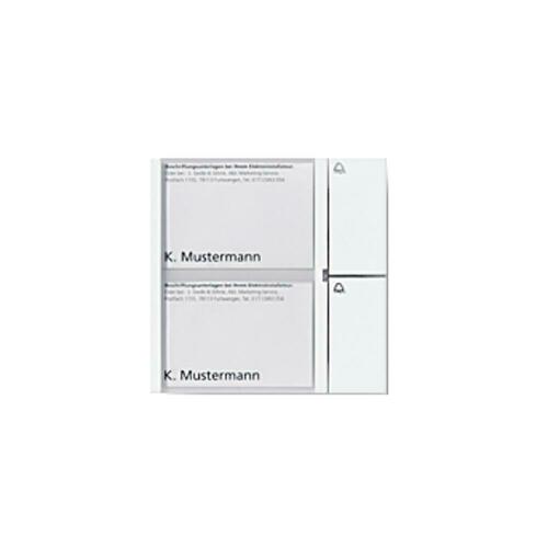 Siedle&Söhne Tasten-Modul weiss BTM 650-2 W