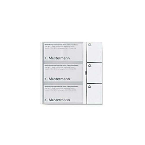 Siedle&Söhne Tasten-Modul weiss BTM 650-3 W