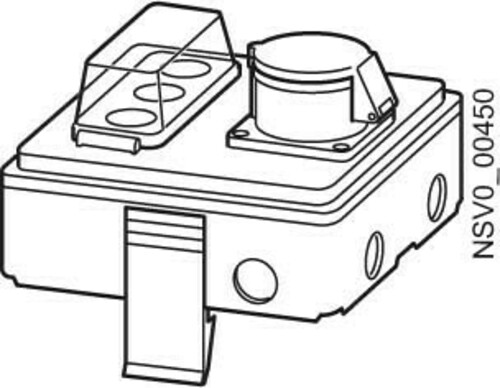 Siemens Dig.Industr. Abgangskasten 16A 3x1pol. BD2-AK1/CEE165S14