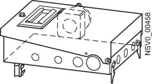 Siemens Dig.Industr. Abgangskasten 32A 3pol. S33+1x5pol BD2-AK2X/CEE325S33