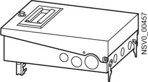 Siemens Dig.Industr. Abgangskasten 63A 1x3pol. D02 BD2-AK2X/S18