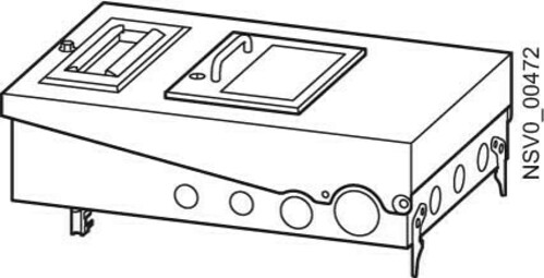 Siemens Dig.Industr. Abgangskasten 125A 1x 3pol.ID2000 BD2-AK3X/GSTZ00