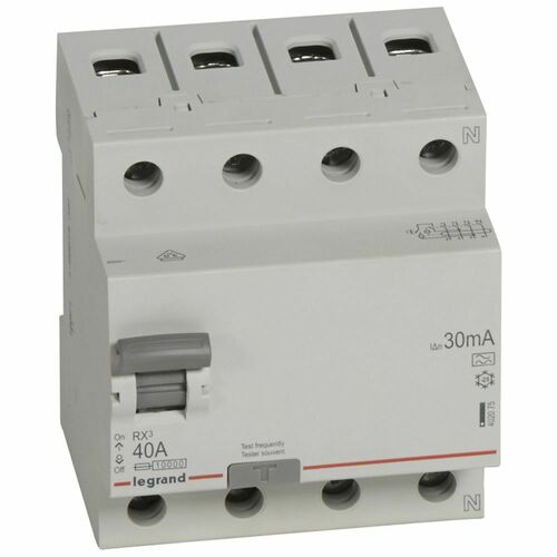 Legrand (BT) Fehlerstromschutzschalter 40A, 4-polig, 30mA Legrand 402075