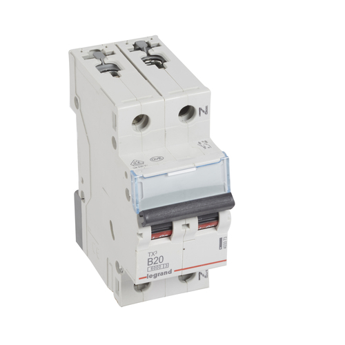 Legrand Leitungsschutzschalter B20A 1-polig+N 6kA Legrand 403373