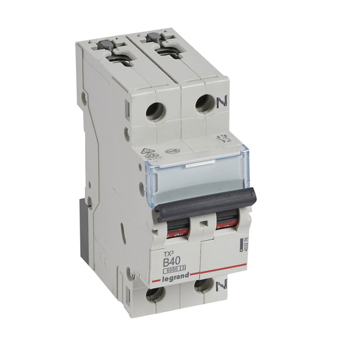 Legrand Leitungsschutzschalter B40A 1-polig+N 6kA Legrand 403376 Legrand Leitungsschutzschalter B40A 1-polig+N 6kA Legrand 403376
