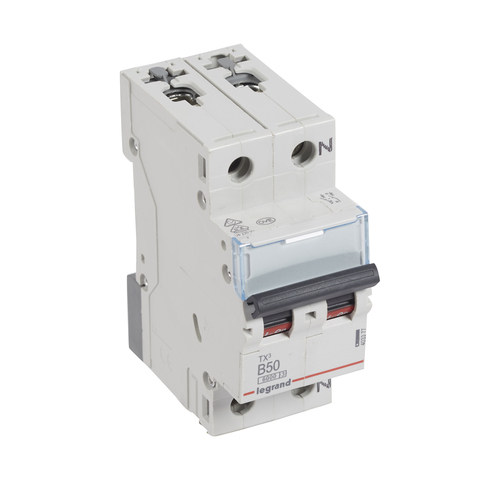 Legrand Leitungsschutzschalter B50A 1-polig+N 6kA Legrand 403377 Legrand Leitungsschutzschalter B50A 1-polig+N 6kA Legrand 403377