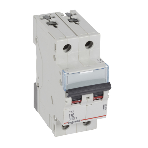 Legrand Leitungsschutzschalter D6A 2-polig 6kA Legrand 403734