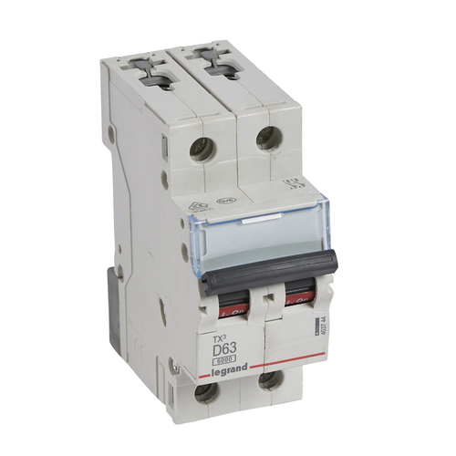 Legrand (BT) Leitungsschutzschalter D63A 2-polig 6kA Legrand 403744