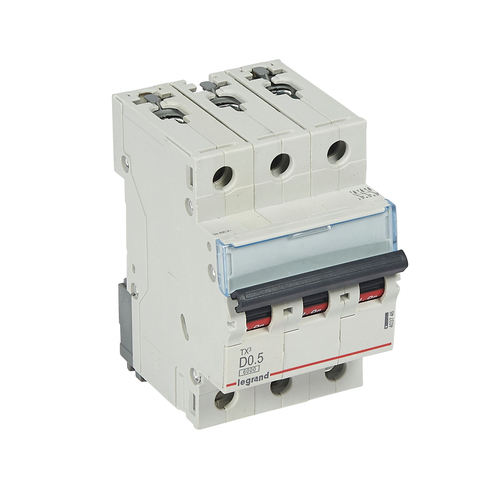 Legrand Leitungsschutzschalter D0,5A 3-polig 6kA Legrand 403746