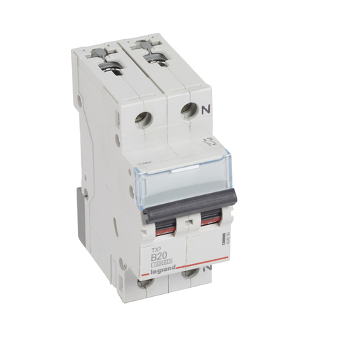 Legrand Leitungsschutzschalter B20A 1-polig+N 10kA Legrand 404099