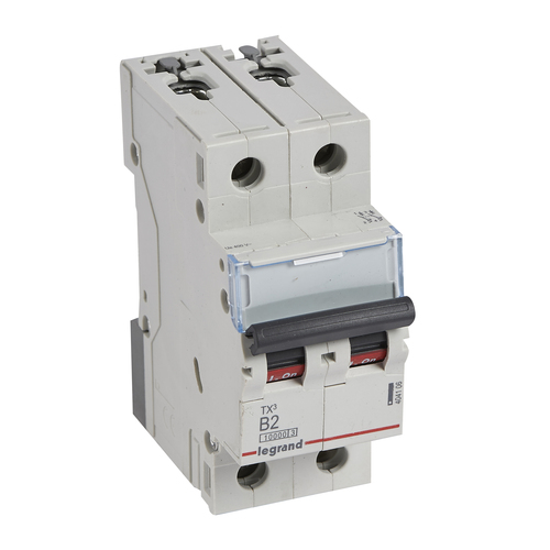 Legrand Leitungsschutzschalter B2A 2-polig 10kA Legrand 404106 Legrand Leitungsschutzschalter B2A 2-polig 10kA Legrand 404106
