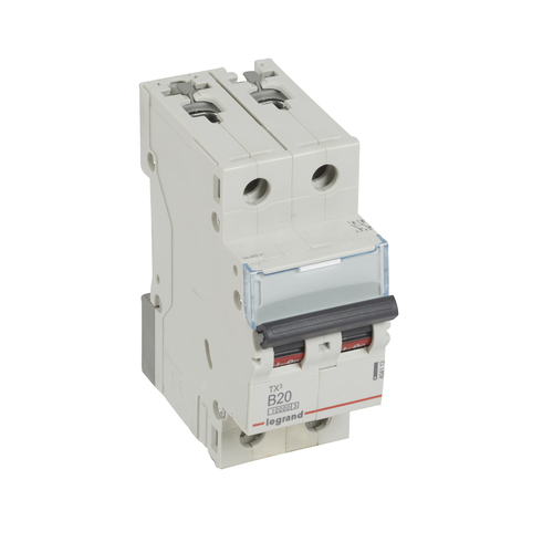 Legrand Leitungsschutzschalter B20A 2-polig 10kA Legrand 404113