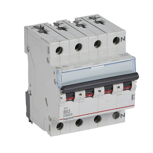 Legrand (BT) Leitungsschutzschalter B63A 3-polig+N 10kA Legrand 404146