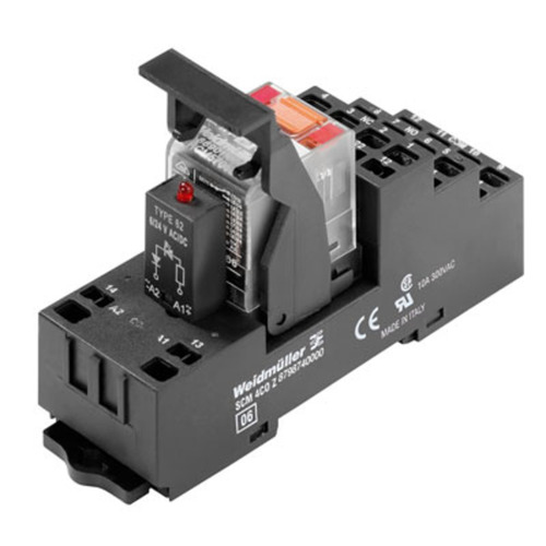 Weidmüller Relaiskoppler 230V/4,3mA AC RCMKITZ 230VAC4COLED Weidmüller Relaiskoppler 230V/4,3mA AC RCMKITZ 230VAC4COLED