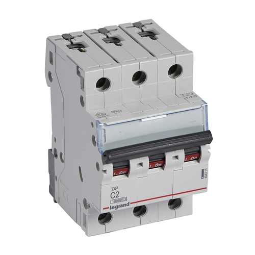 Legrand Leitungsschutzschalter C2A 3-polig 10kA Legrand 404215 Legrand Leitungsschutzschalter C2A 3-polig 10kA Legrand 404215