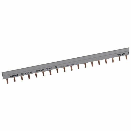 Legrand Stiftkammschiene 1 m, 16 mm² Legrand 404943