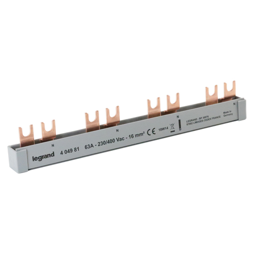 Legrand (BT) Gabelkammschiene 12TE, 16 qmm Legrand 404981