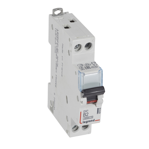Legrand Leitungsschutzschalter B-Charakt., 2A Legrand 407469 Legrand Leitungsschutzschalter B-Charakt., 2A Legrand 407469