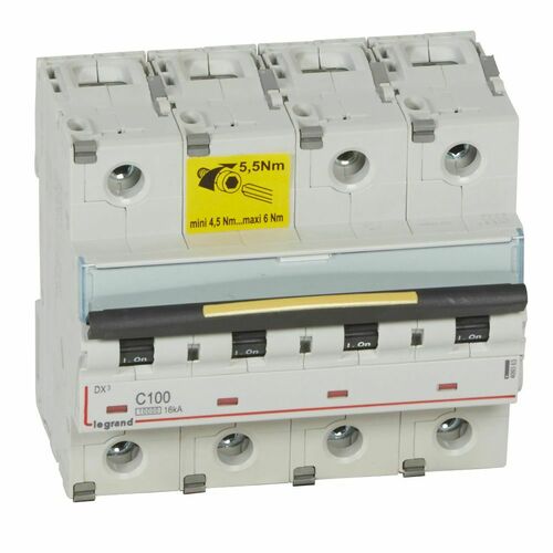 Legrand (BT) Leitungsschutzschalter C-Charakt., 100A Legrand 409363