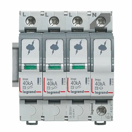 Legrand (BT) Überspannungsableiter 3+1SchaltungImax40kA Legrand 412247