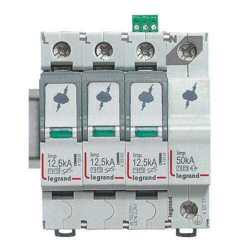 Legrand (BT) Kombiableiter Typ 1+2, 3+1 Legrand 412277