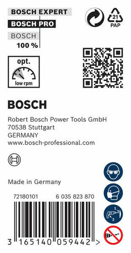 Bosch Power Tools PRO Wood HSS Installationsbohrer 2608596338 Bosch Power Tools PRO Wood HSS Installationsbohrer 2608596338